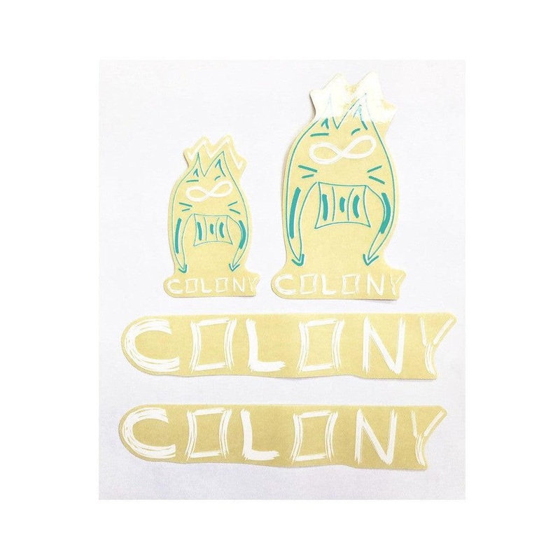 Colony M8 Frame Sticker Kit Multicolour