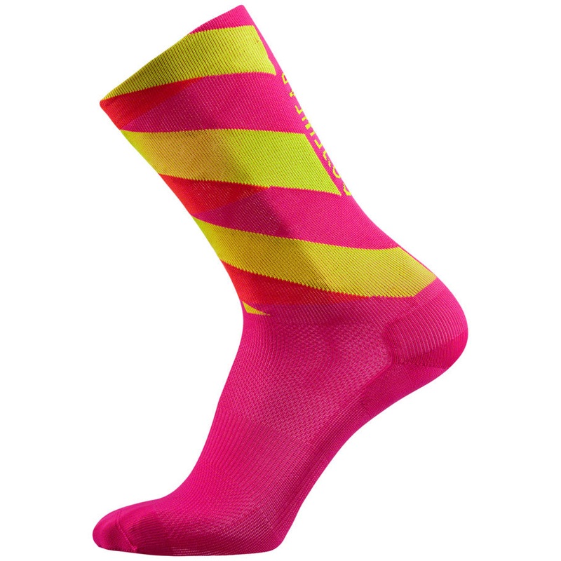 Gorewear Essential Signal Socks – Pink/Fire Mens 6-7.5