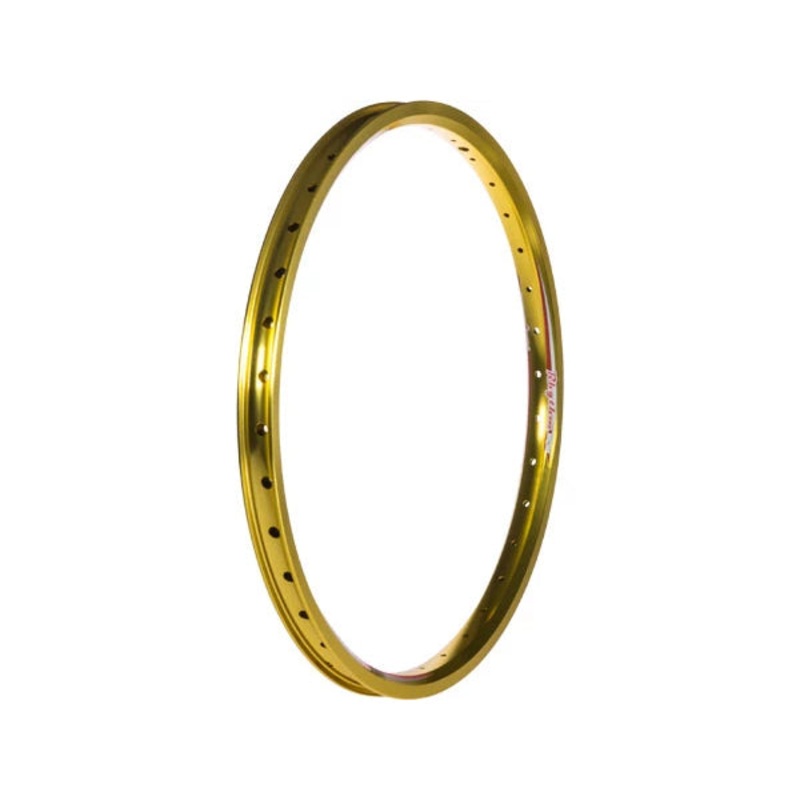 Crupi Rhythm Section Alloy BMX Rim-Gold-24H-20×1 1/8″ 20×1 1/8″
