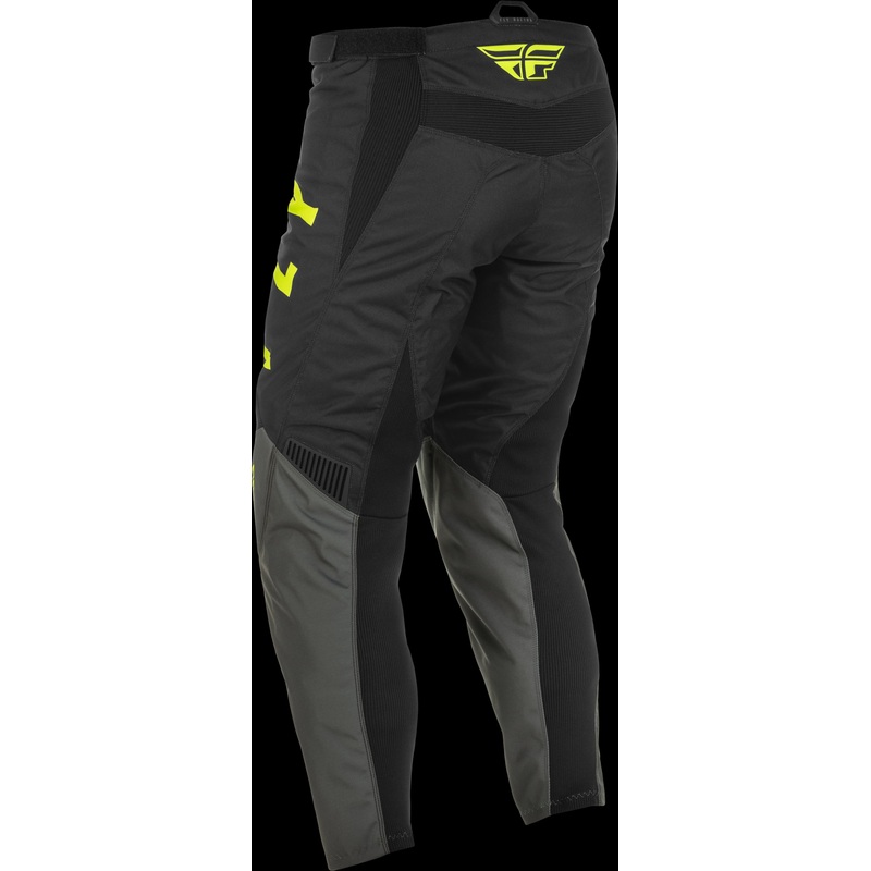 FLY RACING F-16 Pants Grey/Black/Hi-Vis Sz 36