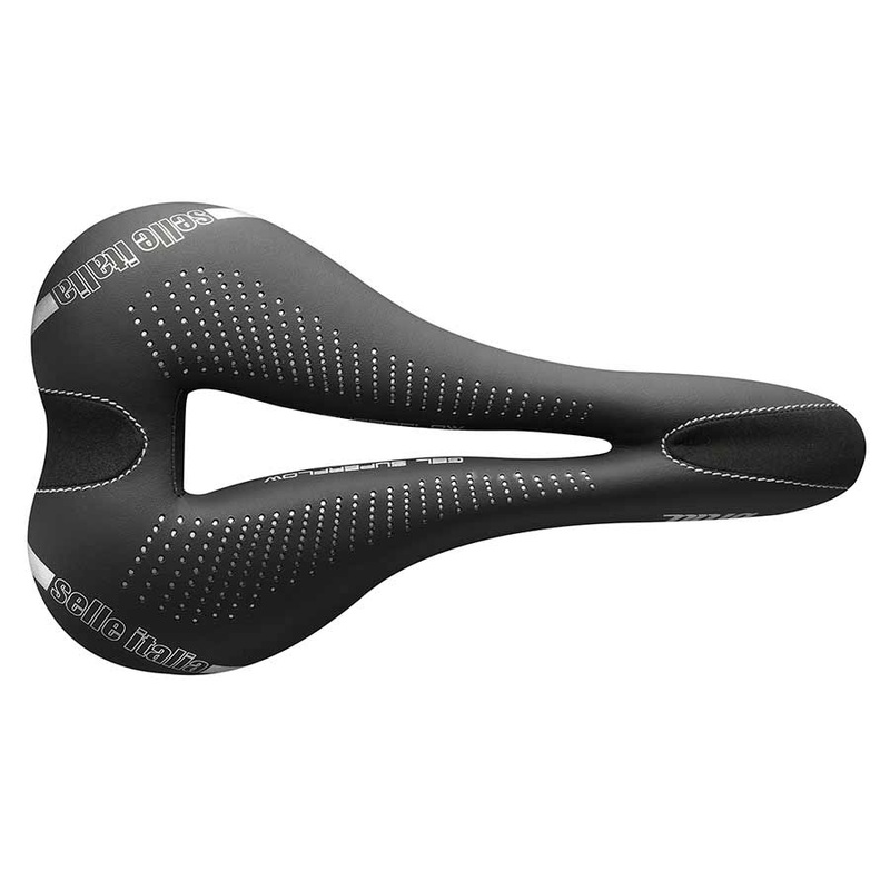 Selle Italia Diva Gel Flow Saddle L  L3 Ti 316 Rail – Black
