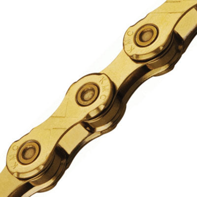 kmc x12 x 126l ti gold  kmc chains 1/2” x 11/128” Ti Gold