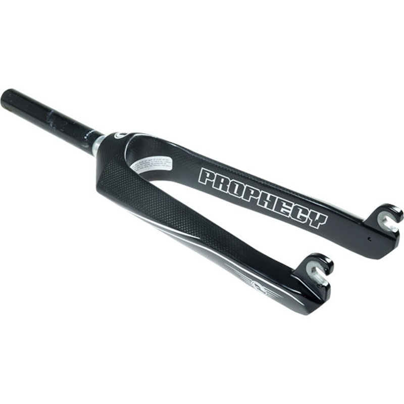 Prophecy Pro Carbon BMX Race Fork-20″-1 1/8″-Carbon/White