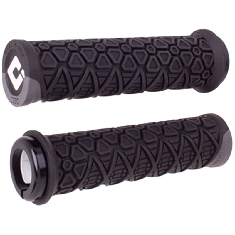 ODI Vanquish Grips – Black/Graphite, Lock-On
