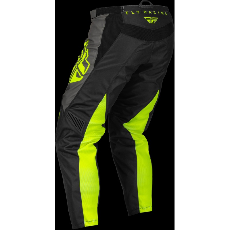 FLY RACING F-16 Pants Black/Grey/Hi-Vis Sz 38
