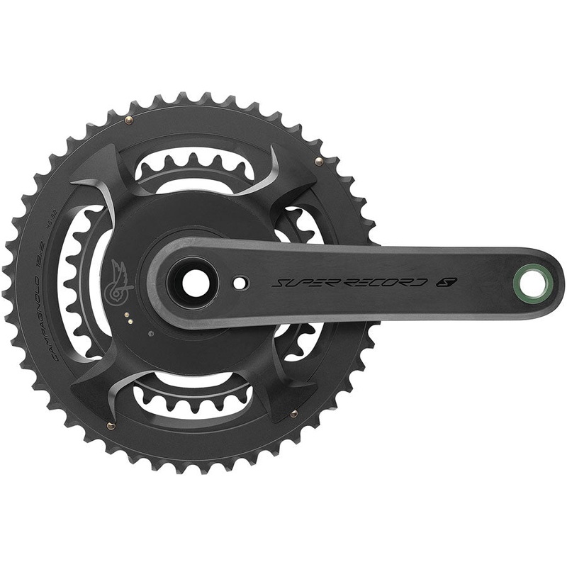 Campagnolo Super Record S Wireless Power Meter Crankset – 175mm 12-Speed 48/32t Campy 121/88 Asym BCD Ultra Torque Spindle Carbon