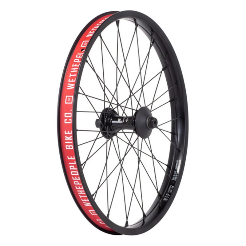 We The People Helix Front Wheel Black