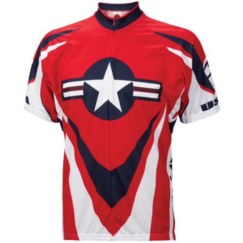 Wrldjry Usa Ride Free Small Mens Usa Ride Free Jersey World Jerseys Apparel S Red