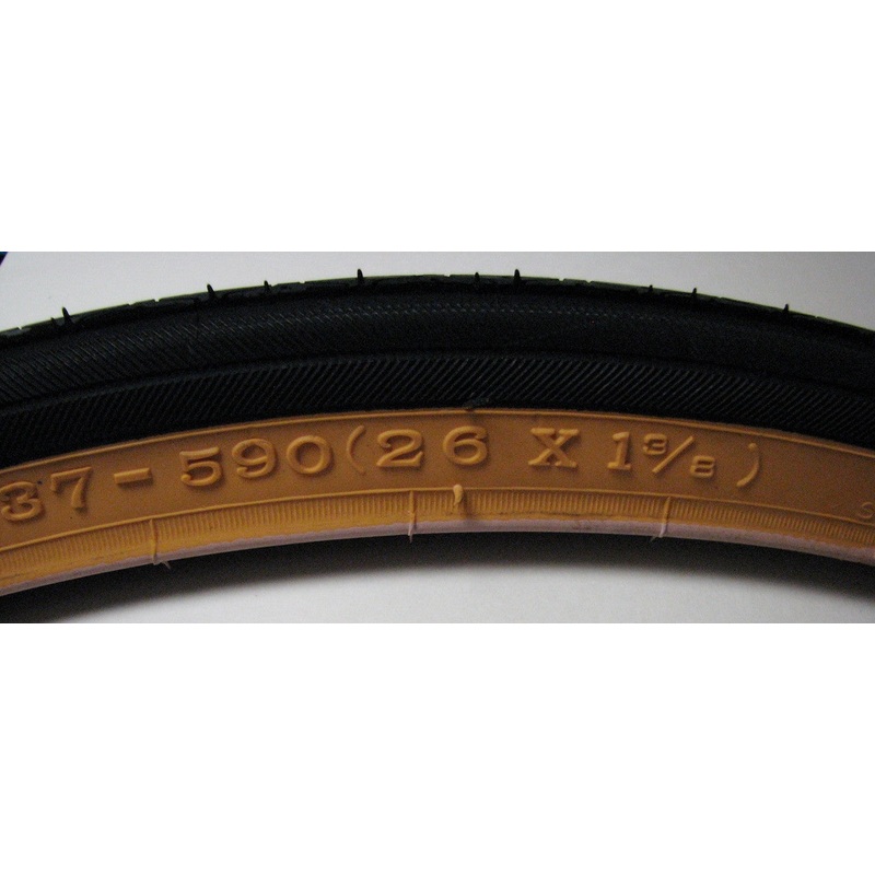 Deli 26 x 1 3/8 Vintage tire – Live 4 Bikes 26 x 1 3/8