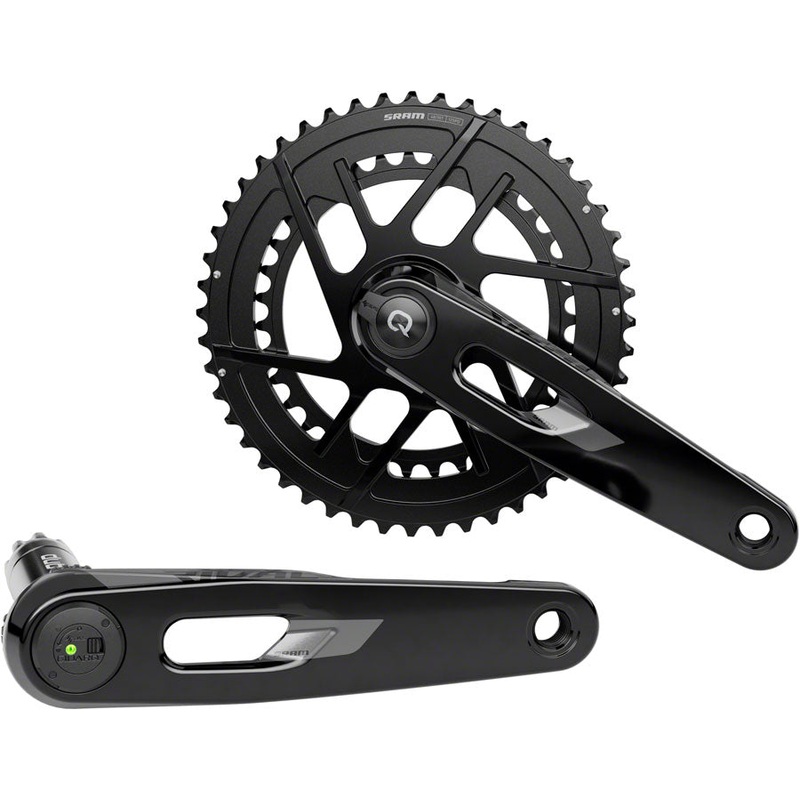 SRAM Rival AXS Power Meter Crankset – 170mm 12-Speed 48/35t 8-Bolt Direct Mount DUB PM Spindle BLK E1