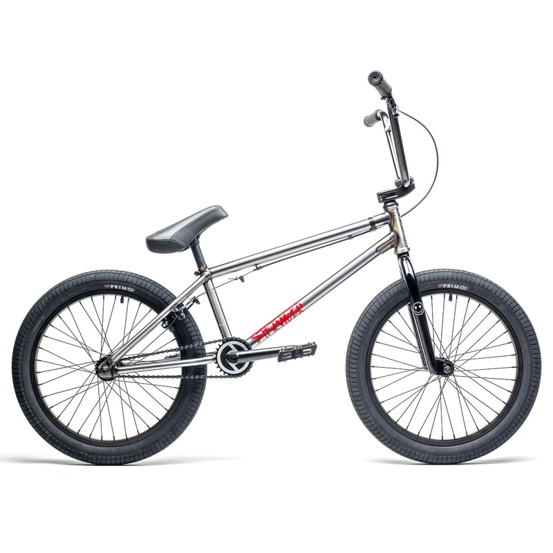 Stranger Spitfire – RHD 20.75″TT BMX Freestyle Bike-Gloss Raw