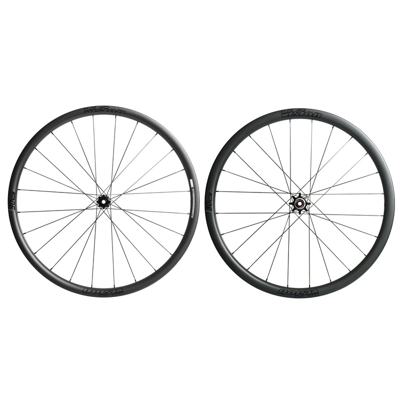 Vision SC 30 AGX Disc TL Carbon Tubeless 700c Wheelset Shimano HG Road