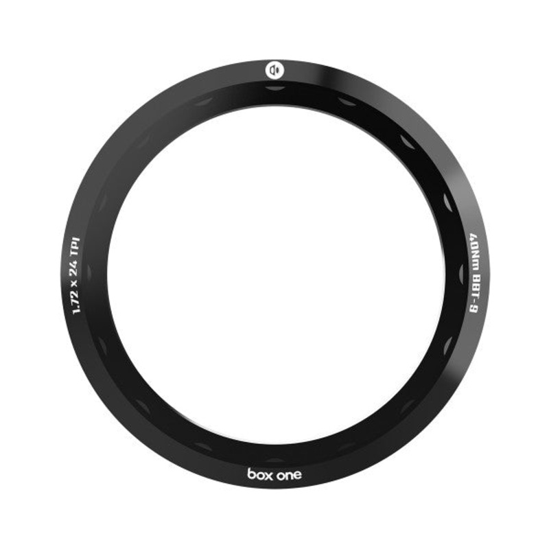 Box One Oversized 20mm Rear Lockring Black