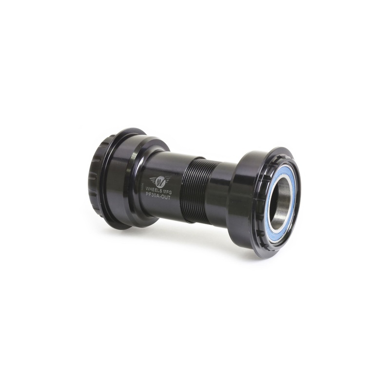 Wheels Manufacturing PF30A Bottom Bracket for Shimano 24mm Cranks ABEC 3