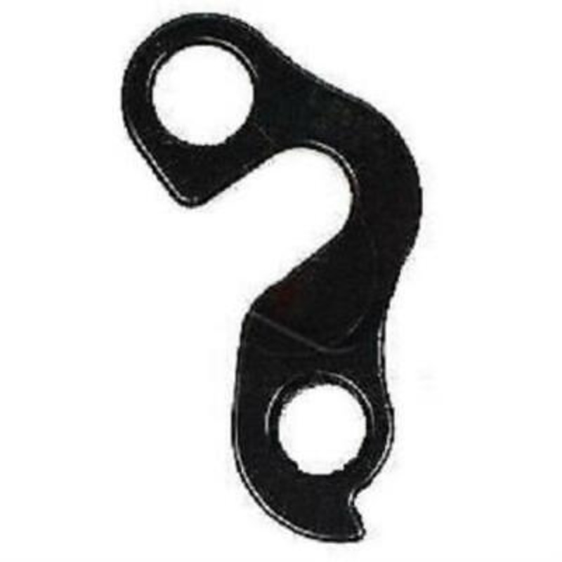 Wheels Mfg Derailleur Hanger DropOut 161 w Hardware Novara #161 Black