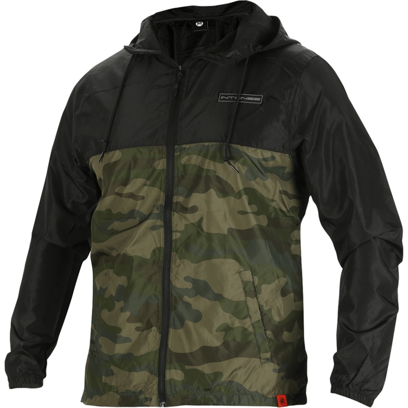 Men’s Green Camo Windbreaker XS