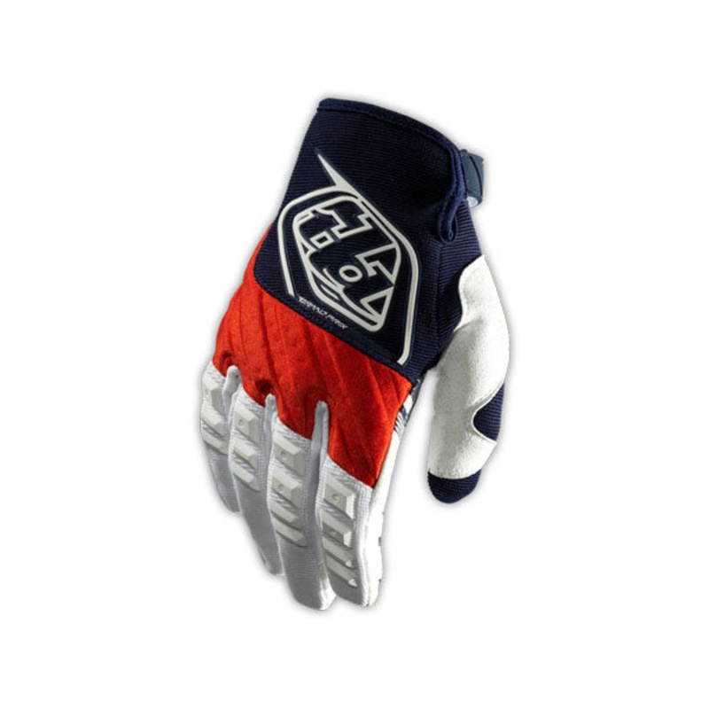 Troy Lee 2014 GP Gloves-Navy/White Youth X-Small (3)