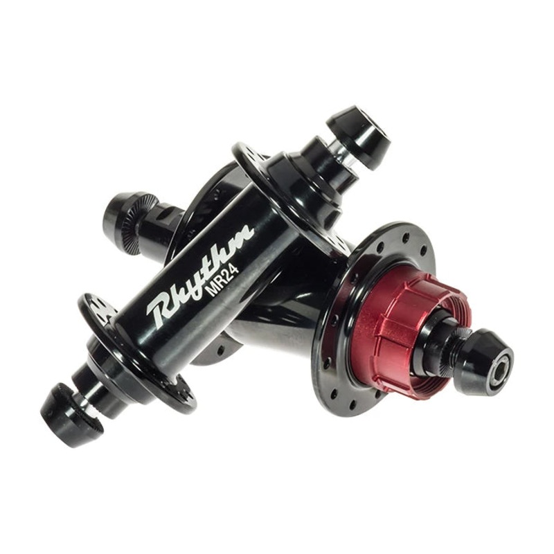 Crupi Rhythm Section Mini Cassette BMX Hub-Black-28H 10mm