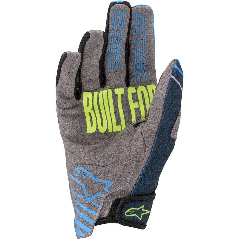 ALPINESTARS Youth Radar Gloves Navy/Aqua Youth Medium