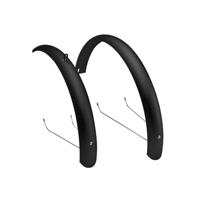 Townie Original 26″ Aluminum Fender Set Black 26″, Front and Rear
