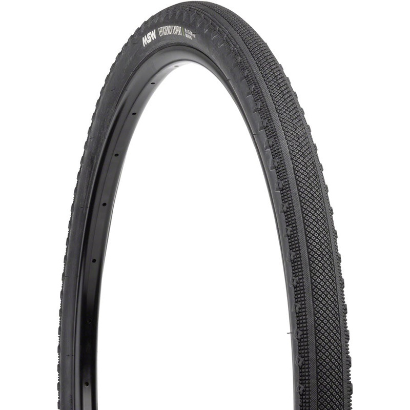 MSW Efficiency Expert Tire – 29 x 1.75 / 700 x 45 BLK Rigid Wire Bead 33tpi