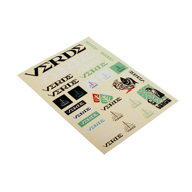 Verde Sticker Sheet