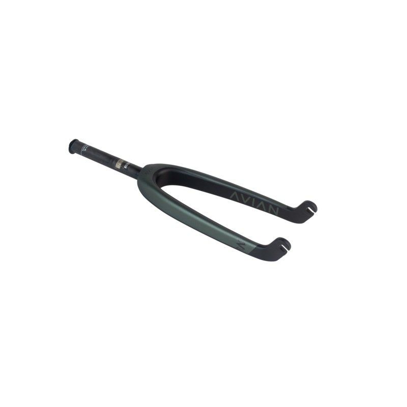Avian Versus Youth Carbon BMX Fork-20″X1″-Matte Green 10mm