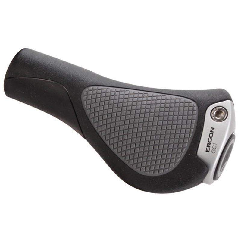 Ergon GC1 Grips – Black/Gray Lock-On