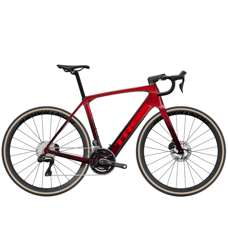 Domane+ SLR 7 US 60 Metallic Red Smoke/Red Carbon Smoke
