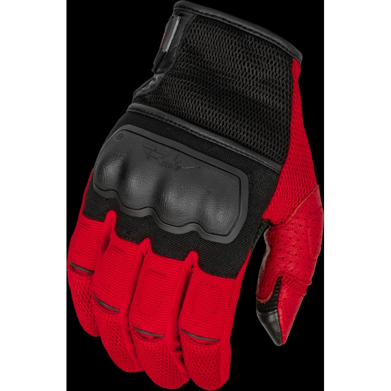 FLY RACING Coolpro Force Gloves Black/Red Md
