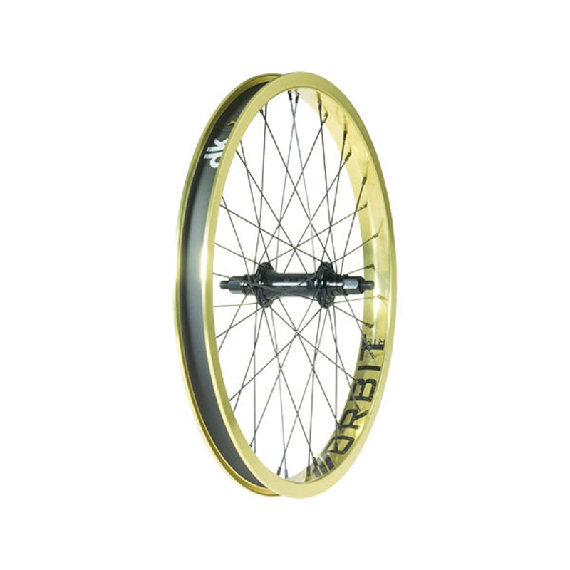 DK Orbit BMX Freestyle Wheel-Front-20″ Black