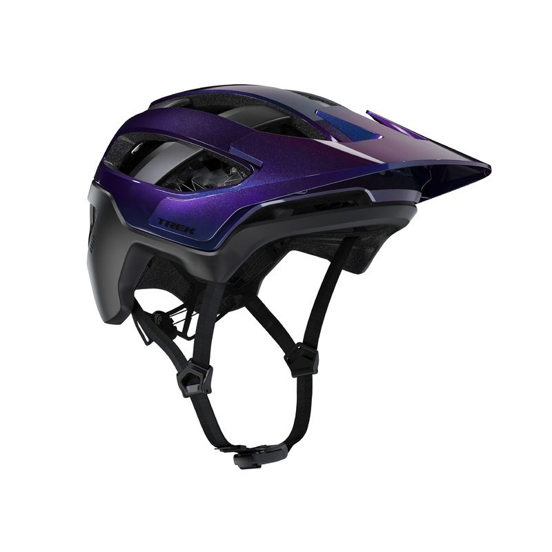 Helmet Trek Rally WaveCel Large Purple Flip/Black CPSC