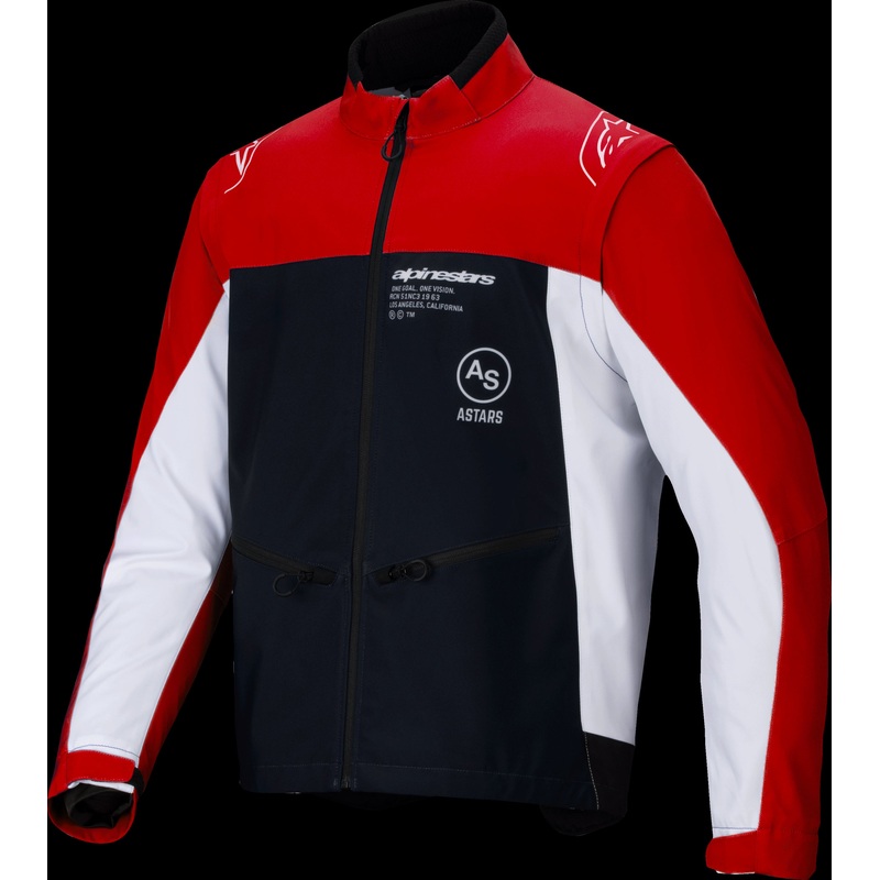 ALPINESTARS Lite-Dura Softshell Jacket Black/Bright Red/White Large