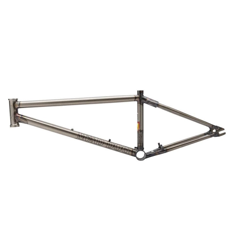 S&M Bikes Mad Dog 22 Inch 990 Mount Frame Raw Dog Raw Dog 21.75