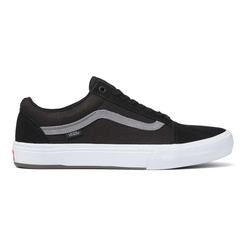 Vans Skate Old Skool BMX Shoes-Black/Gray/White 10