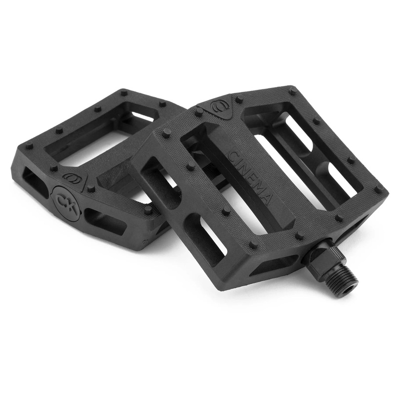 Cinema BMX Chad Kerley “CK” Nylon Platform Pedals – 9/16″ – Black