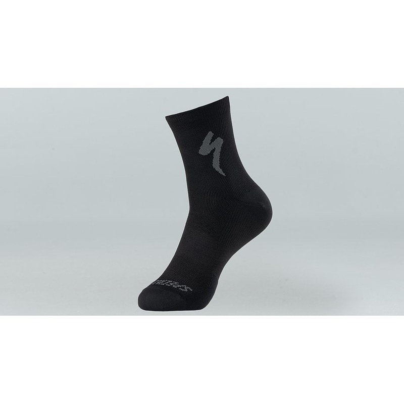 Specialized soft air mid logo sock black m