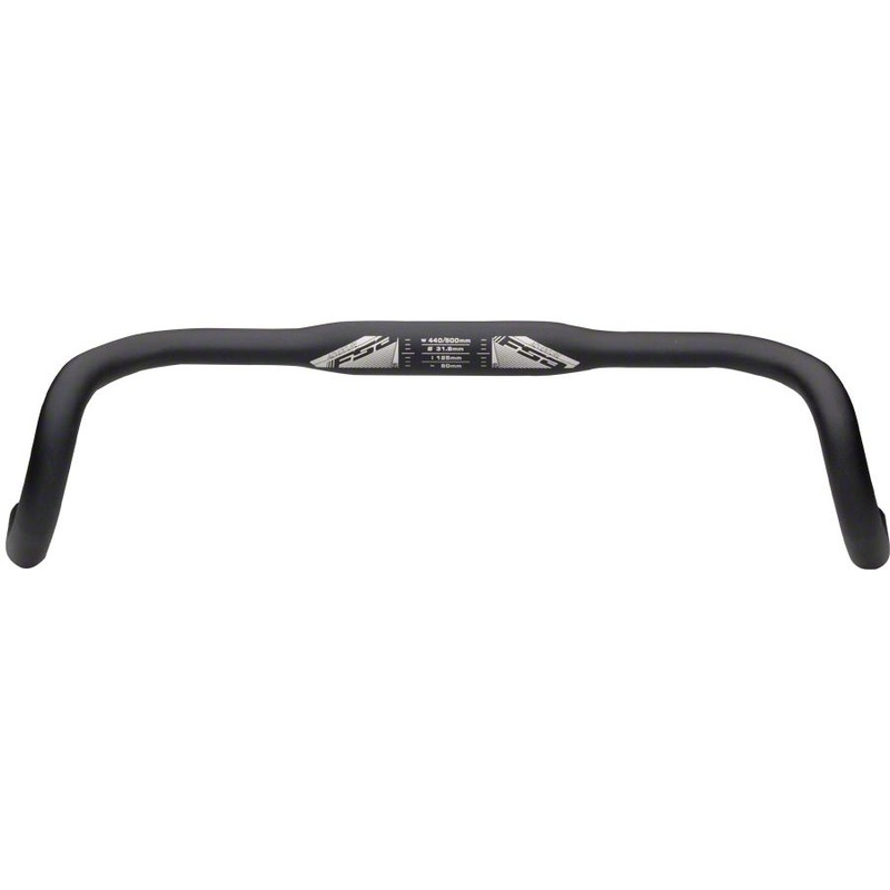 AGX Adventure Compact Alloy Handlebar – NS Adventure Drop Handlebar Non Series AGX Adventure Drop Handlebar – Aluminum, 31.8mm Clamp, 38cm, Black