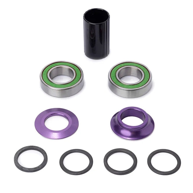 Theory 19mm Mid BMX Bottom Bracket Kit – Purple