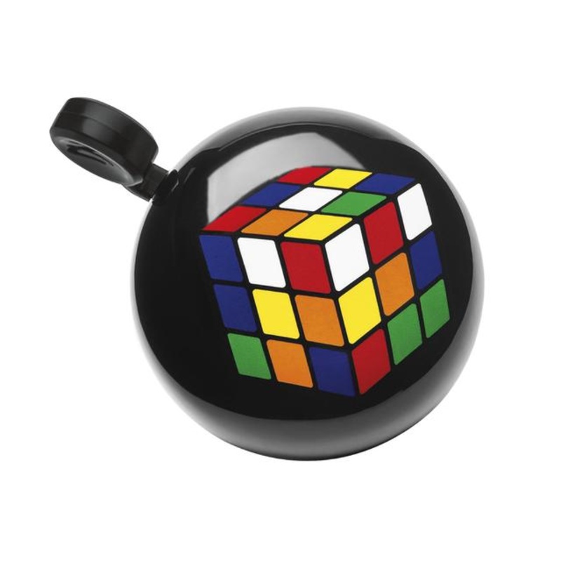 Cube Domed Ringer Bike Bell Black One size