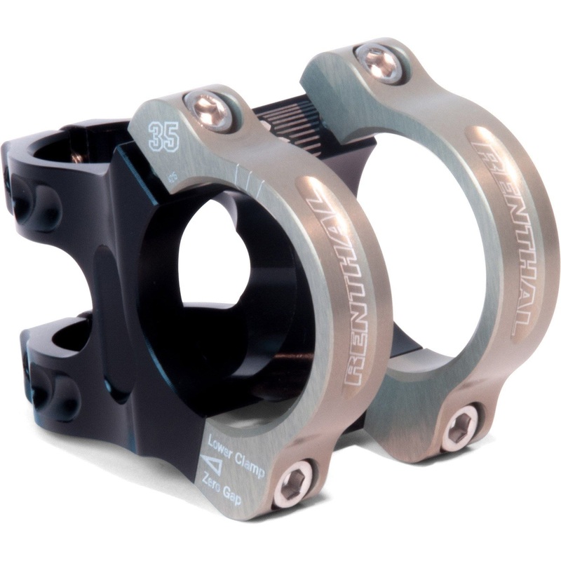 Renthal Apex 35 x 40mm Stem Black/Gold