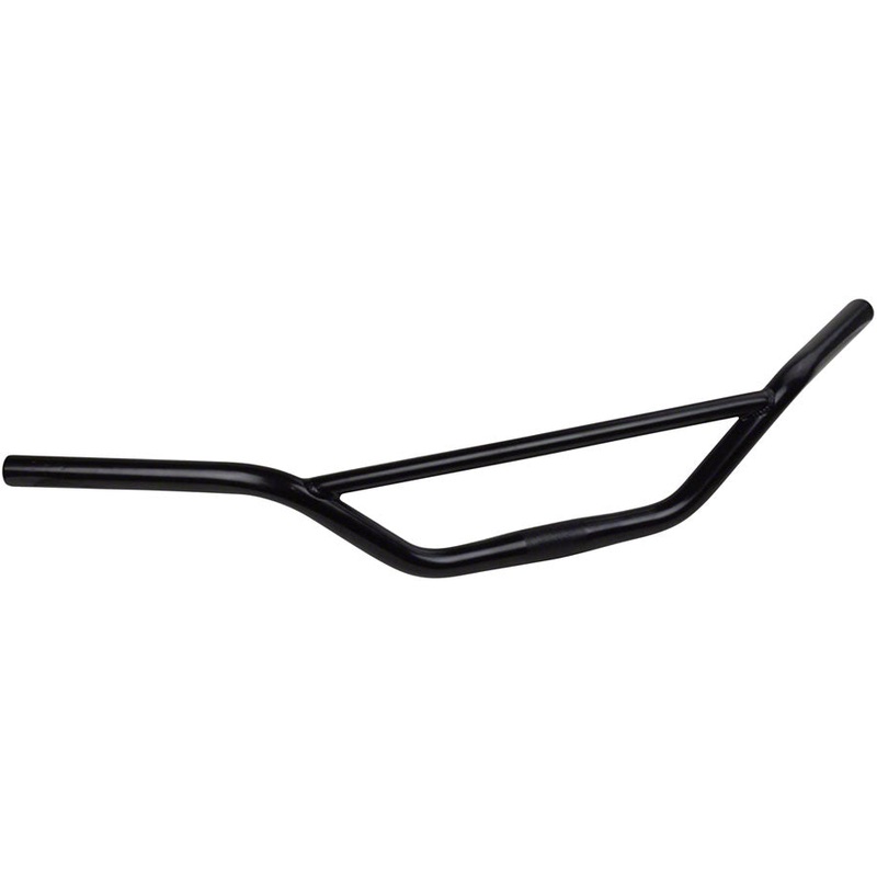 Velo Orange Klunker Handlebar – 25.4 45 Degree Sweep, 76mm Rise, 680mm width, Black