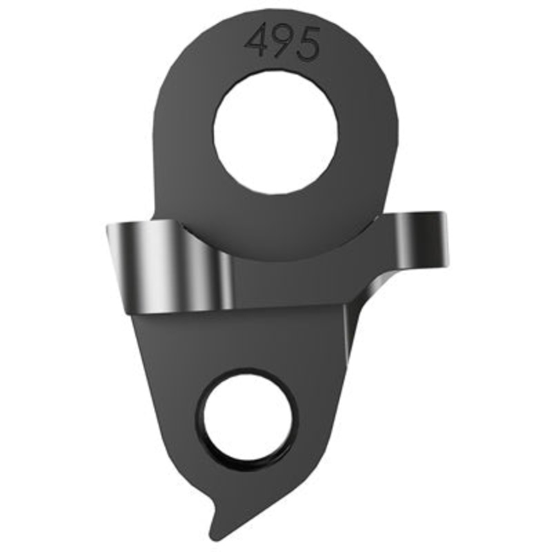 Wmfg Derailleur Hanger #495 Replacement Derailleur Hangers  Derailleur NA Black