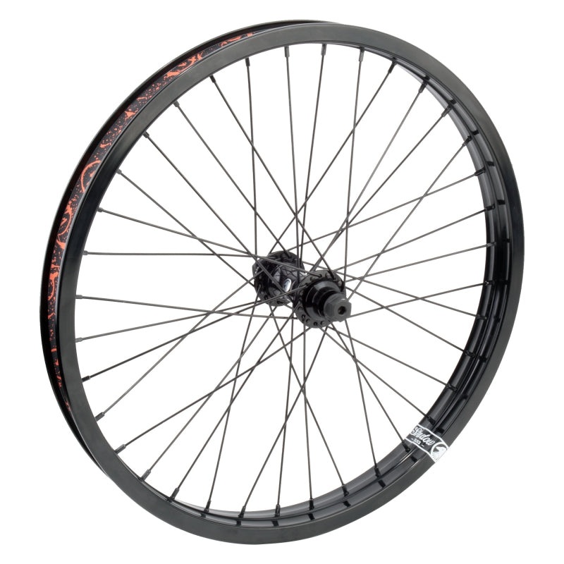 The Shadow Conspiracy Symbol Front Wheel – 20″ 3/8″ x 100mm Black
