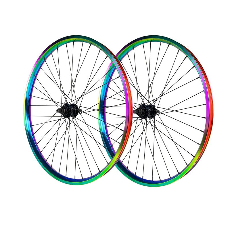 Elite Bmx 26″ Cruiser wheelset (Various colors) Matte Black