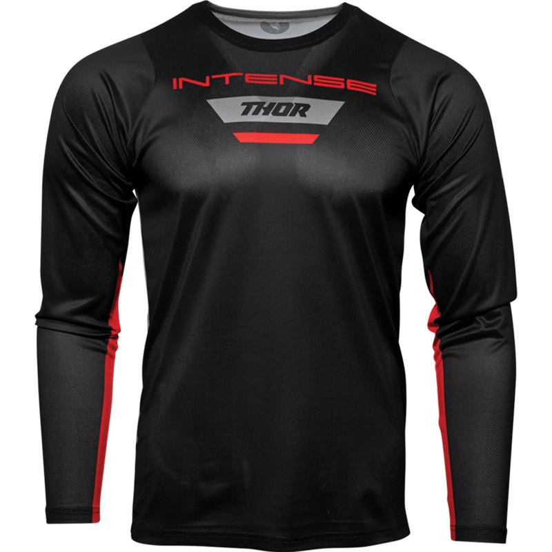 Men’s INTENSE x THOR MTB Black Long Sleeve Slim Fit Jersey – XS XS