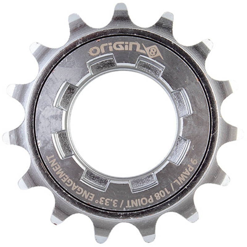 Origin8 Hornet Freewheel (3/32″) Brushed Chrome, 3/32″ 17T