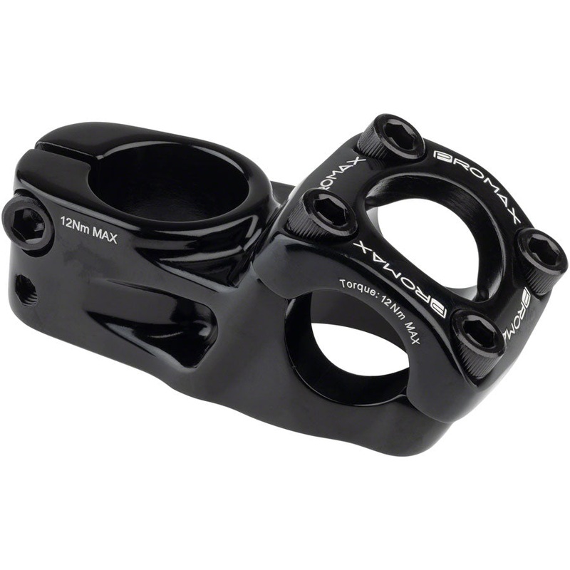 Promax Impact Mini BMX Stem – 1″,  40mm, Top Load, Black