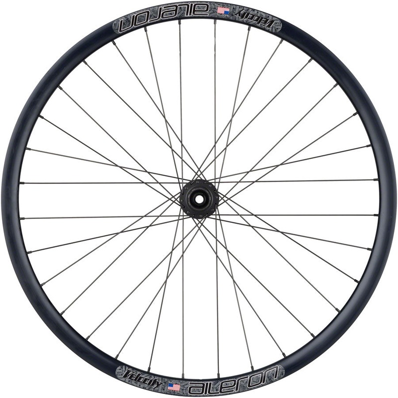 Quality Wheels Bear Pawls / Velocity Aileron Rear Wheel – 700c, 12 x 142mm, Center-Lock, HG 10, Black