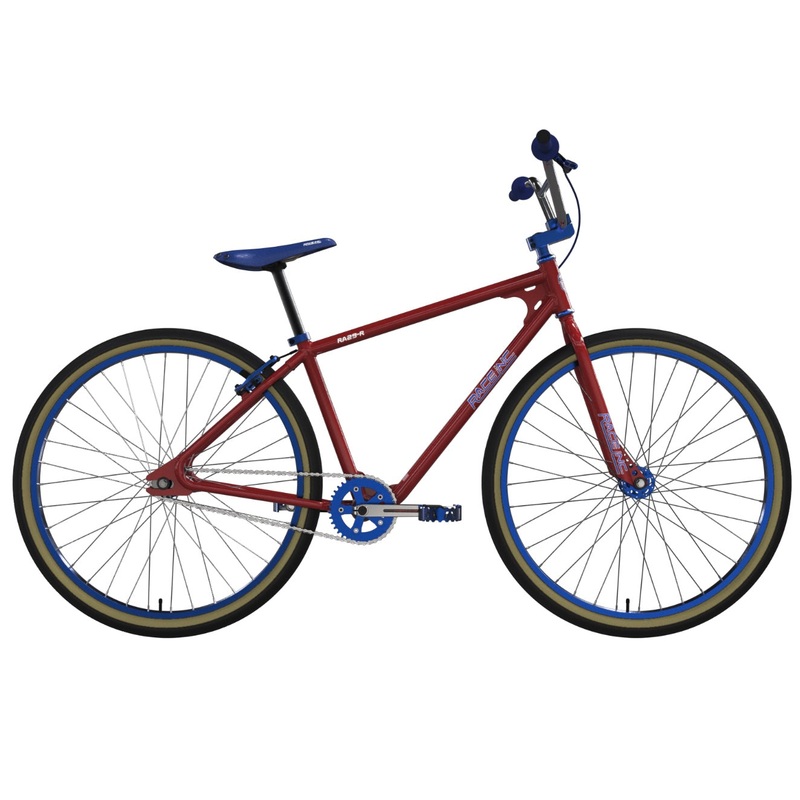 Race Inc. Retro RA29-R 29″ Bike Red/Blue – 23.6″ Top Tube